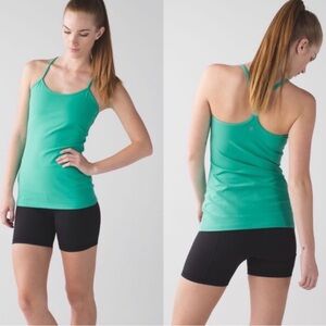 Lululemon Power Y tank in the color Viridian Green or Menthol